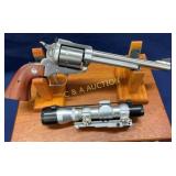 875EP RUGER 44MAG. SS "SUPER BLACKHAWK" W/ SCOPE