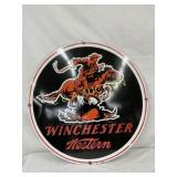30IN PORC. WINCHESTER WESTERN SIGN CONTEMPORARY