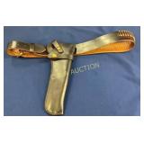 K BRAND LEATHER BELT PISTOL HOLSTER