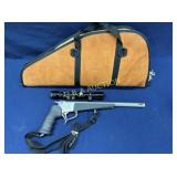 860EP THOMPSON SUPER 14 W/SCOPE 35REM, 2 BARRELS