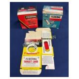 FEDERAL 12GA & 16GA. BOXES ONLY
