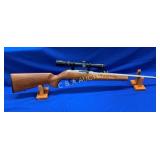 4FL REMINGTON MOD. 597 22LR W/ TASCO SCOPE