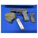 145FP SIG SAUER P220 45 CAL CHECKER GRIPS