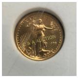 1998 $5 1/10 OZ GOLD DOUBLE EAGLE
