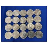 (20) 1776-1976 IKE SILVER DOLLARS