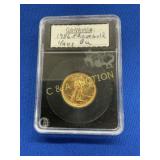 1986 $10 GOLD 1/4OZ ST. GAUDENS