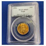 1994 $10 PCGS MS69 GOLD EAGLE