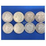 (8) MORGANS 1901,(6) 1900o,1900S
