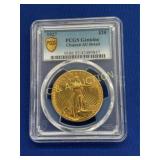 1927 $20 PCGS GOLD EAGLE GENUINE CLEANED DETAIL