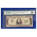 1934 A $500 BILL CHICAGO ILL