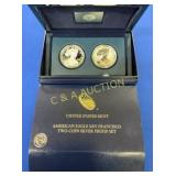 (2) 2012 SILVER AMERICAN EAGLES SAN FRANCISCO