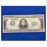 1934 A $500 BILL BANK OF RICHMOND VA