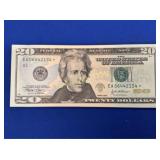 (23) $20 UNC 2004 A1 SERIES STAR NOTES FACE $460