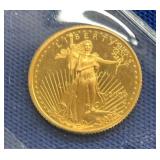 2000 $10 1/4 OZ GOLD DOUBLE EAGLE