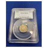 1865 PCGS XF45 3CN