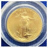 2001 $5 1/10 OZ GOLD DOUBLE EAGLE