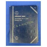 BOOK 1941-74 LINCOLN CENTS (COMPLETE)