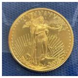 2001 $10 1/4OZ GOLD DOUBLE EAGLE