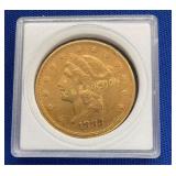 1883 S $20 GOLD LIBERTY HEAD