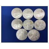 (8) UNC 2006 SILVER AMERICAN EAGLES