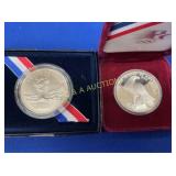 1999 SILVER LIB.YELLOWSTONE,1984 SILVER LOS ANGELS