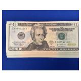 (23) $20 UNC 2004 A1 SERIES STAR NOTES FACE $460