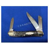 CASE XX 3 BLADE POCKET KNIFE 6318 HE