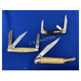 (3) KNIVE FROST CUTLERY/OLD TIMER 108/ROY CULTLERY