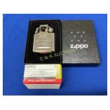ZIPPO LTR PIPE INSERT CHROME BOXED 65846