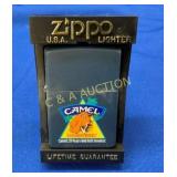 ZIPPO CAMEL 75TH ANN. LIGHTER W/ JOE GRAPHICS