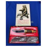 CASE XX KODIAK HUNTER HUNTING KNIFE AND SCABBARD