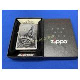 JACK DANIELS ZIPPO 29285 LIGHTER W/BOTTLE GRAPHICS