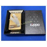 CASEXX ZIPPO W/POCKET KNIFE 150 TRANSITION TRAPPER