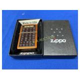 ZIPPO LIGHTER 21184 CASE TANG STAMP SER