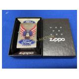 FORD OVAL ZIPPO LIGHTER W/ EAGLE 49521