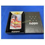 CHEVROLET ZIPPO LIGHTER 207 W/ EMBLEM & FLAG