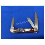 CASE XX 3 BLADE POCKET KNIFE 6318 HE