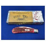CASE XX SWAY BACK GENT 02746 KNIFE OLD RED