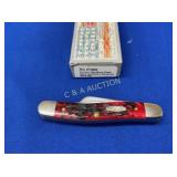 CASE XX CRIMSON RED BONE SEED JIG MED. STOCKMAN