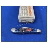 CASE XX PEANUT 07314 KNIFE (NAVY BLUE)