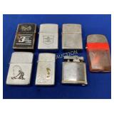 (7) LIGHTERS ZIPPO,HOWARD,OTHERS