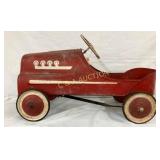 ORIG. GARTON PEDAL SAD FACE CAR 33X20