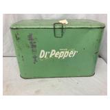 EARLY EMB. DR PEPPER PLEASURE CHEST 18X11