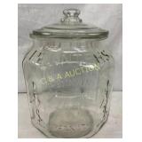 EMB. PLANTERS 5C PEANUTS JAR 8X12 1/2