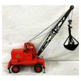 MODEL TOY UNIT ORANGE CRANE 23"