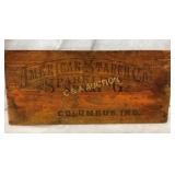 WOODEN AMERICAN STARCH CO. SIGN 19X9