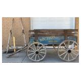 RARE ORIG. THORNHILL BUCKBOARD WAGON