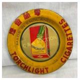 EARLY 5" TORCHLIGHT CIG. ASH TRAY VERY NICE