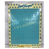 SST PEGGED BOARD TUMS ADV SIGN 17X23
