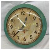 18" WESTERN UNION NAVAL CLOCK CO NY